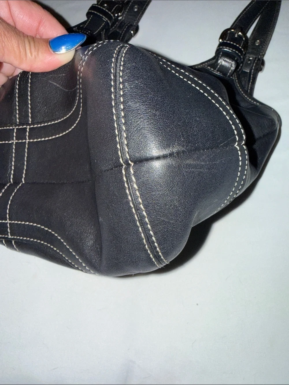VINTAGE COACH SOHO LEATHER PURSE